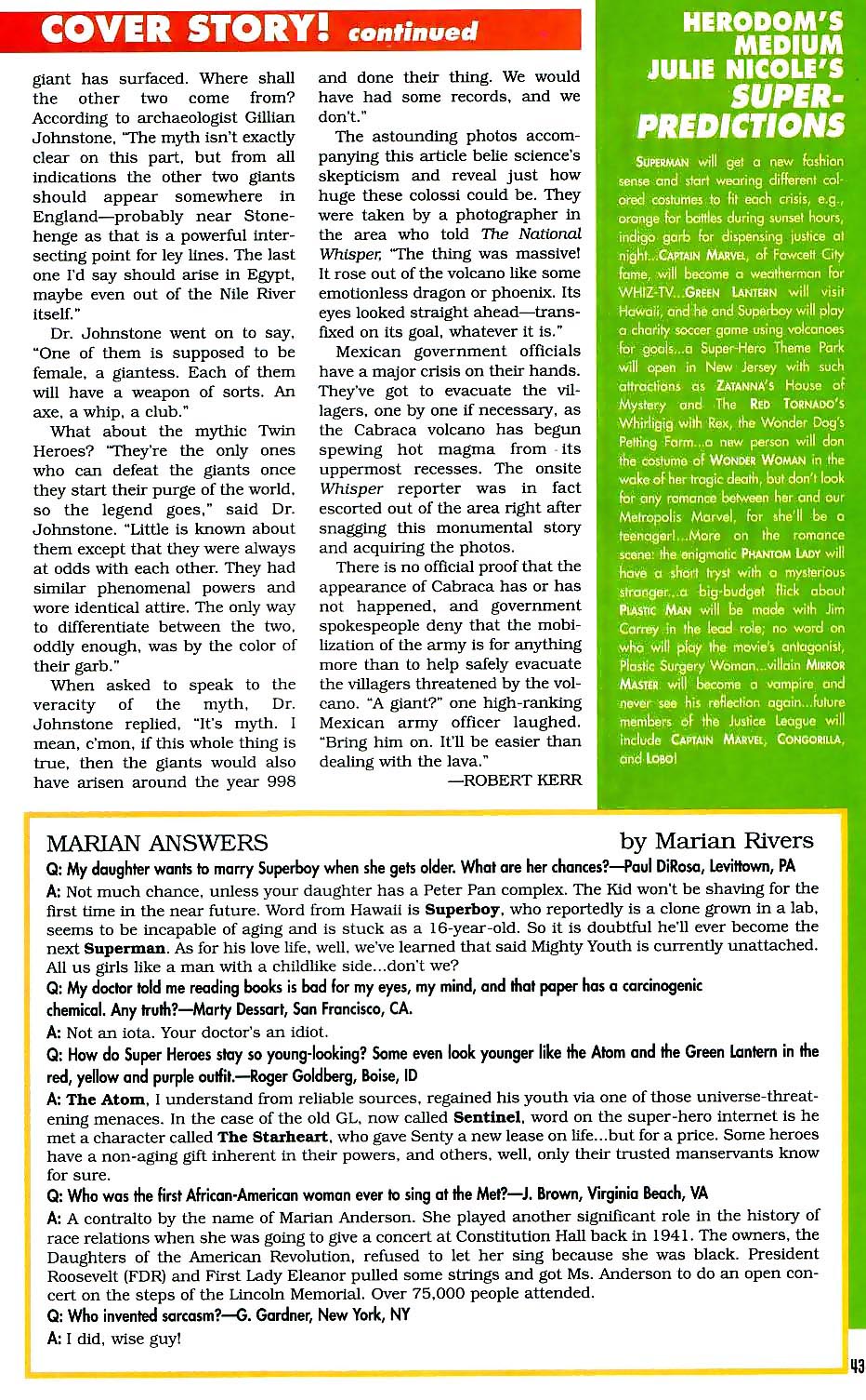 Read online Superman: Secret Files (1998) comic -  Issue #1 - 38