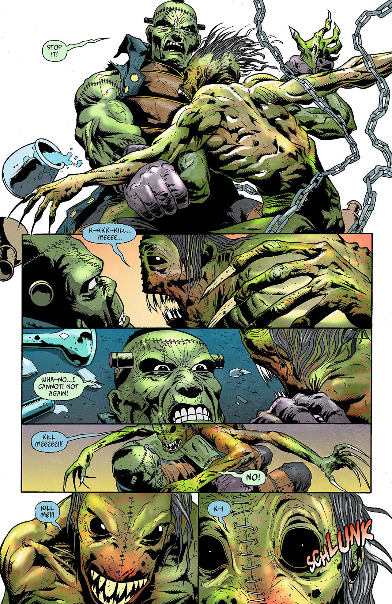Read online Frankenstein, Agent of S.H.A.D.E. comic -  Issue #8 - 17