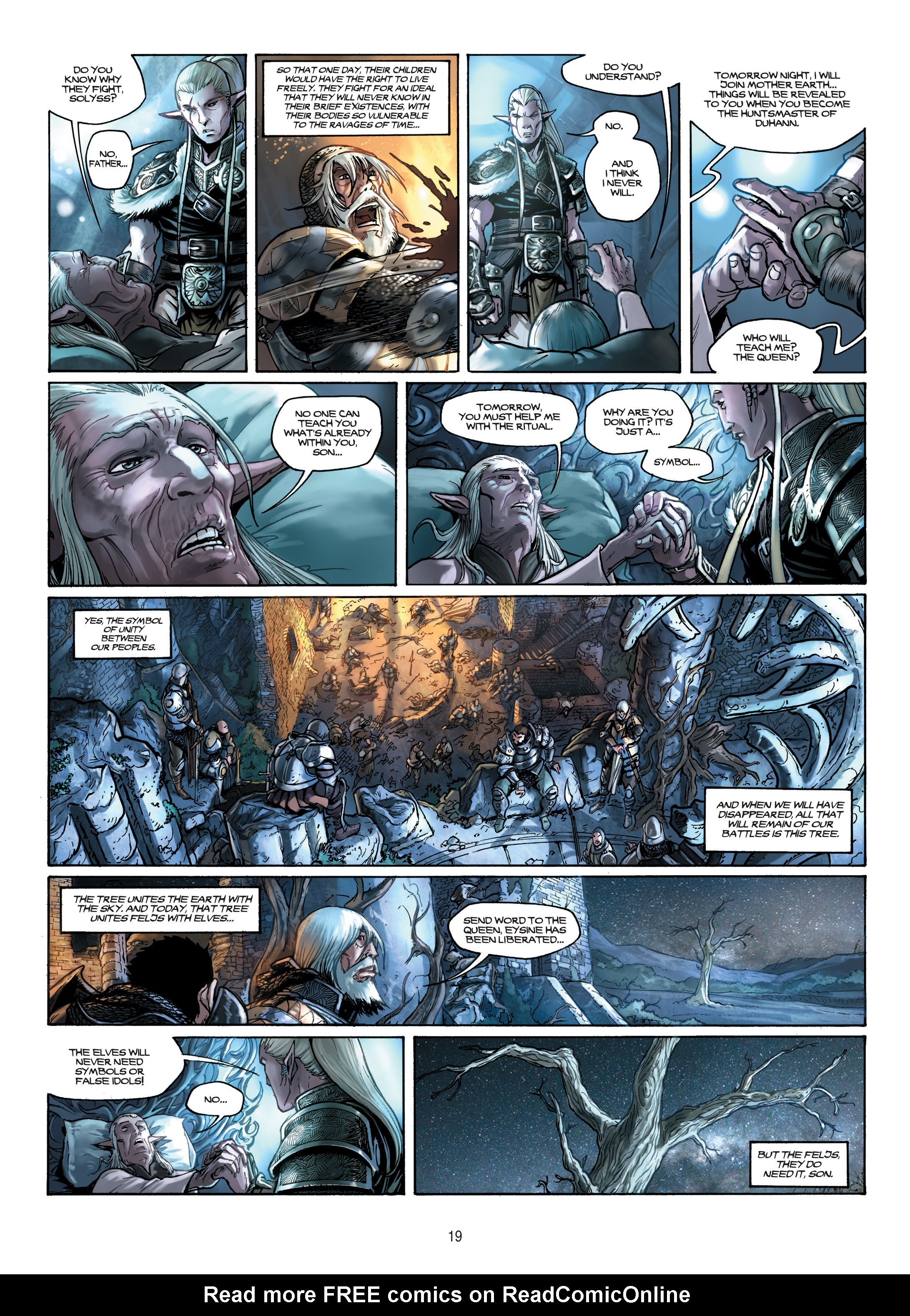 Read online Elves comic -  Issue #7 - 19