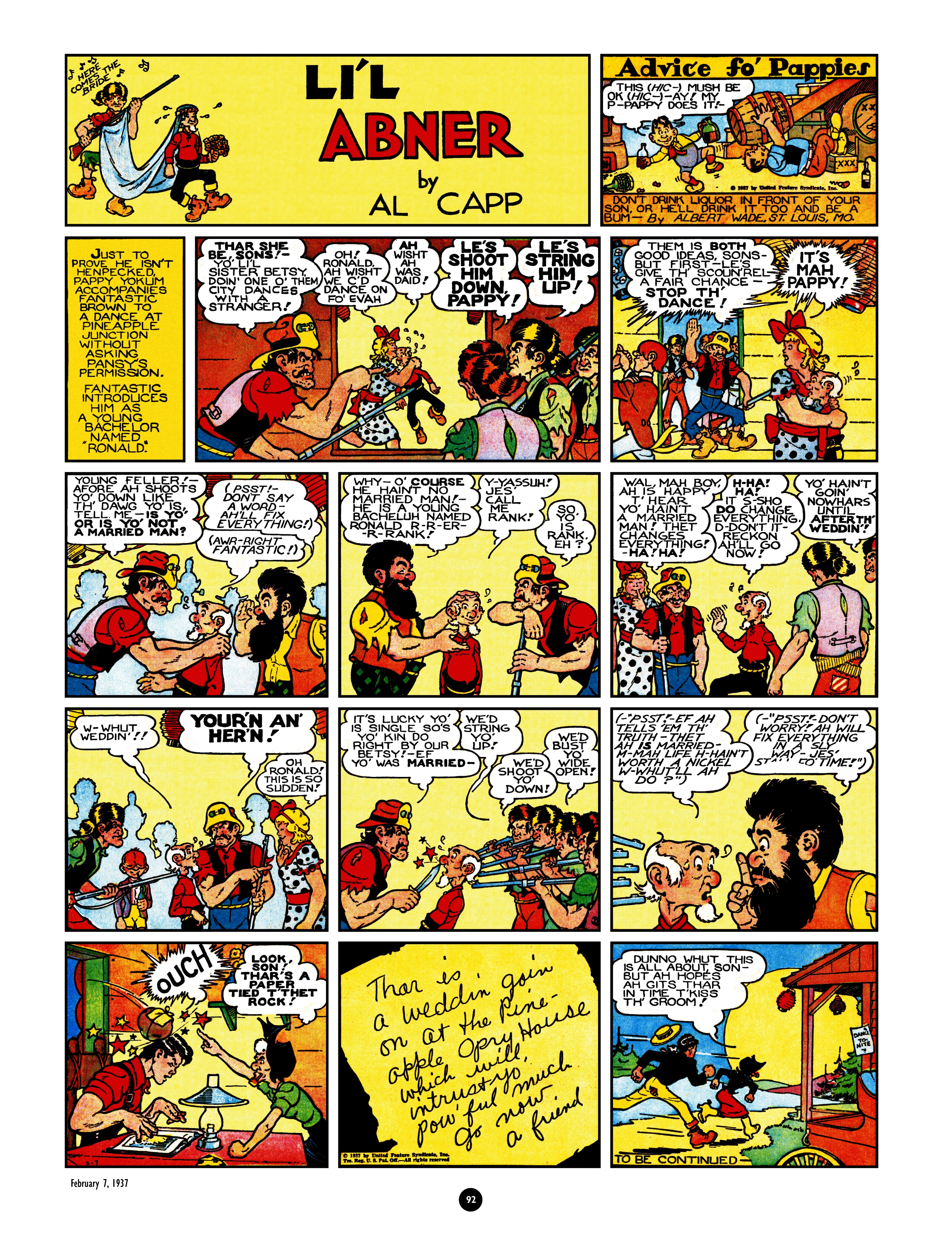 Read online Al Capp's Li'l Abner Complete Daily & Color Sunday Comics comic -  Issue # TPB 2 (Part 1) - 93