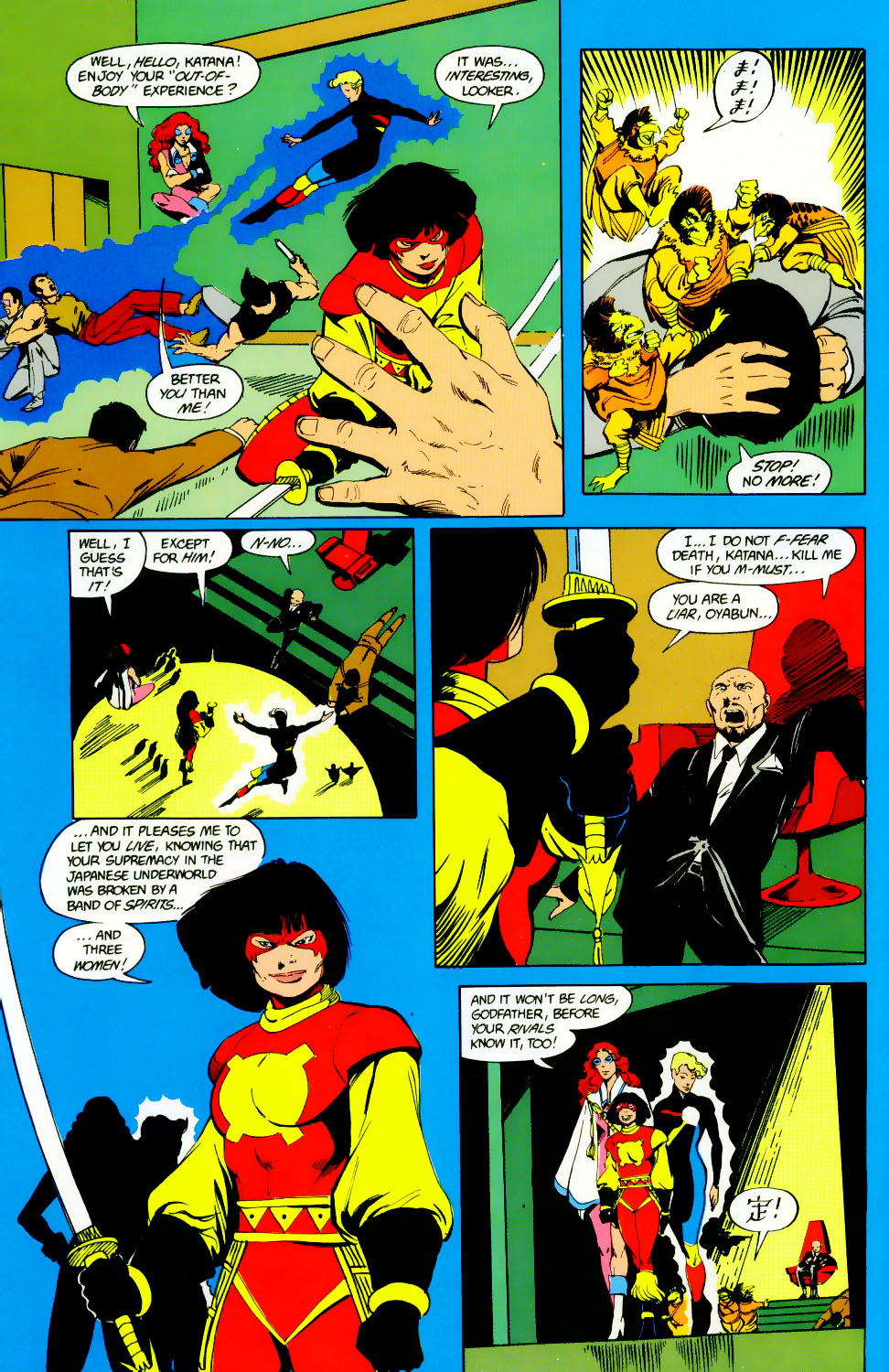 Read online Adventures of the Outsiders comic -  Issue #46 - 27
