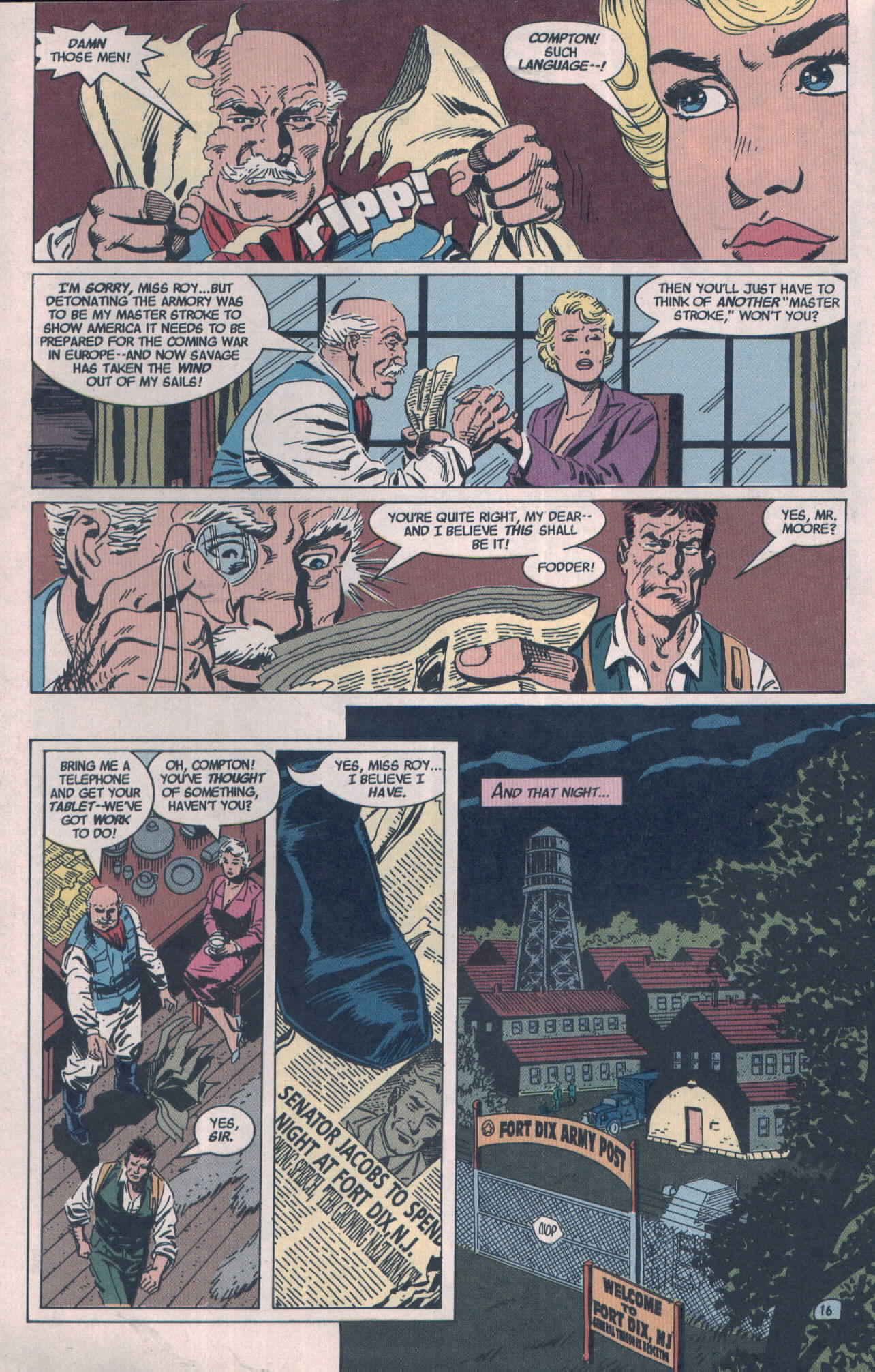 Read online The Shadow Strikes! comic -  Issue #6b - 18