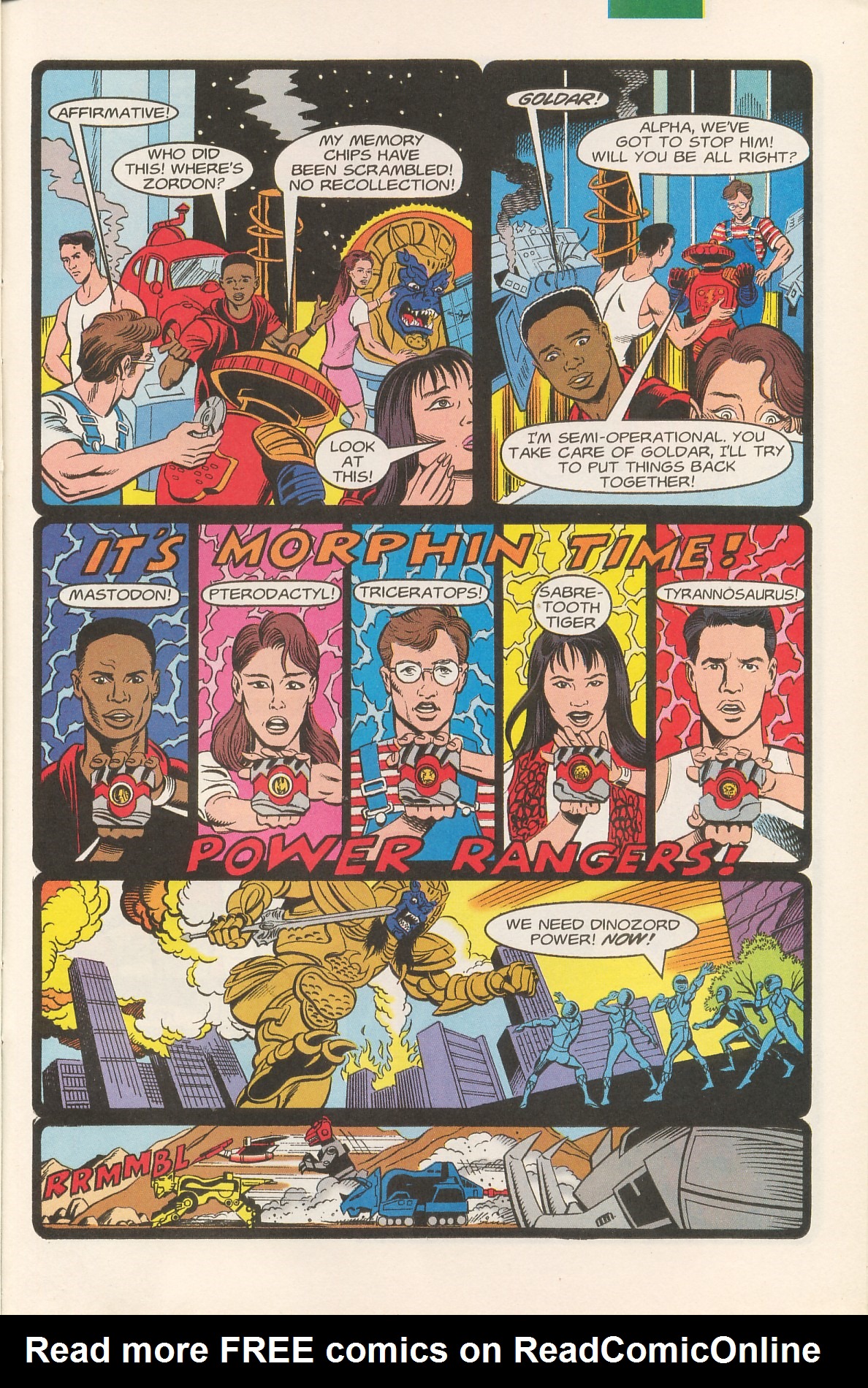 Read online Mighty Morphin Power Rangers Saga comic -  Issue #1 - 27