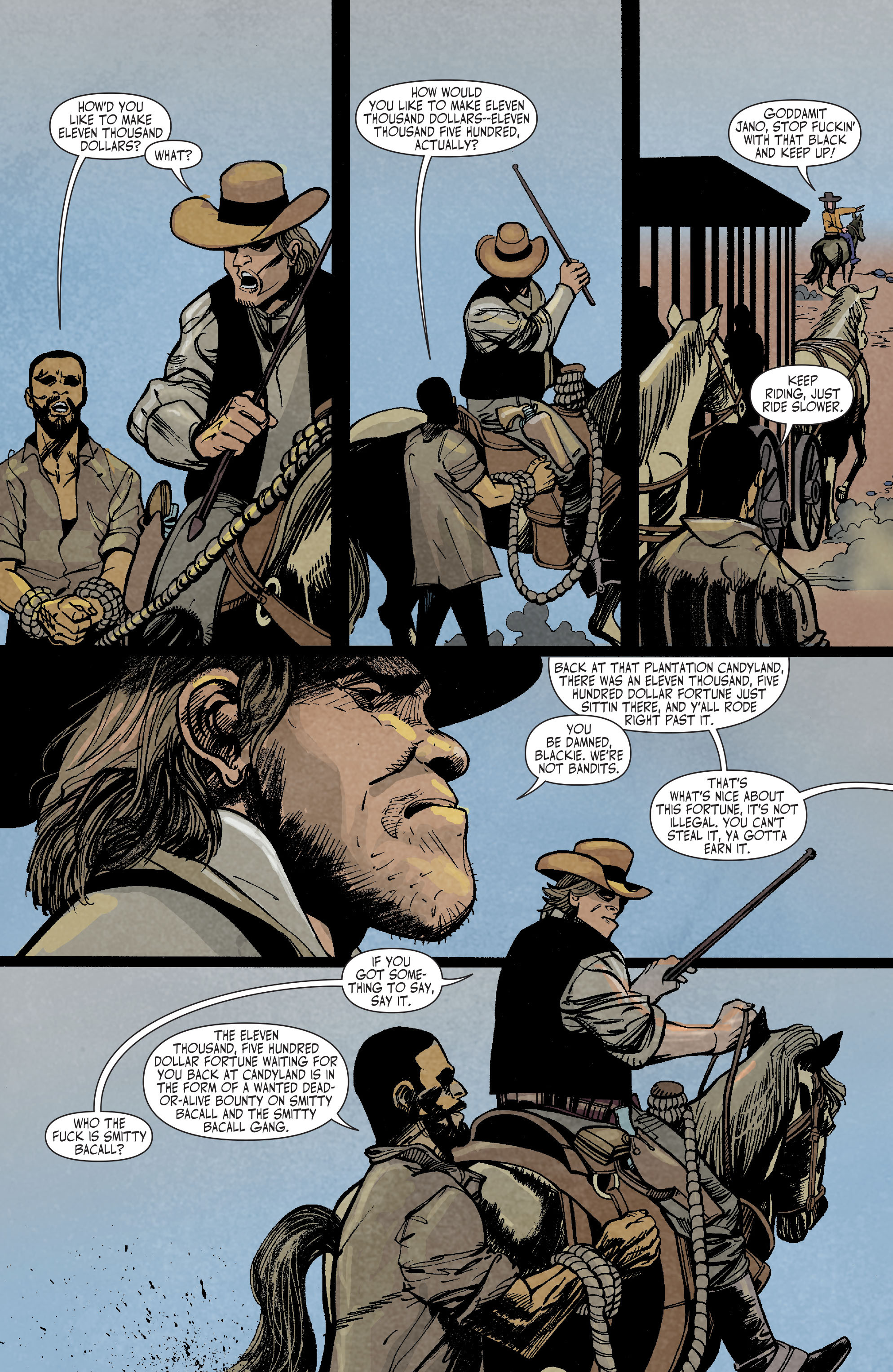 Read online Django Unchained comic -  Issue #6 - 33