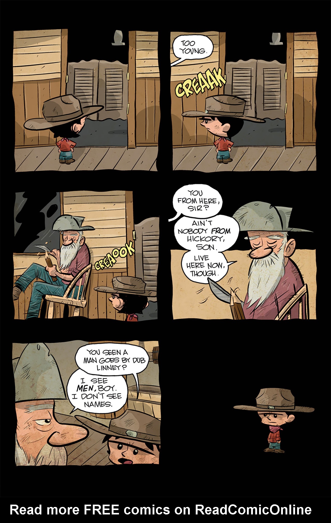 Read online Cow Boy comic -  Issue #1 - 7
