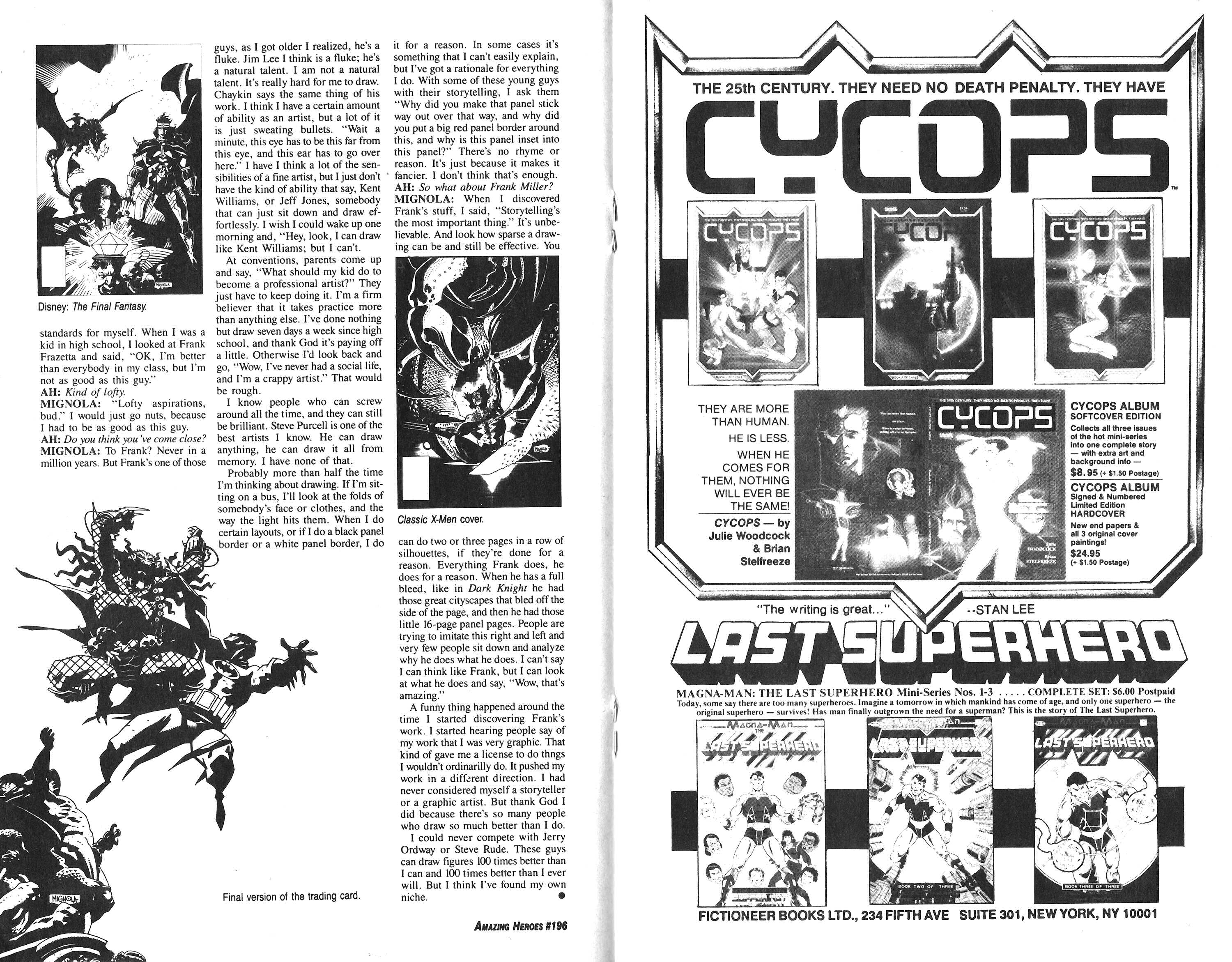 Read online Amazing Heroes comic -  Issue #196 - 24
