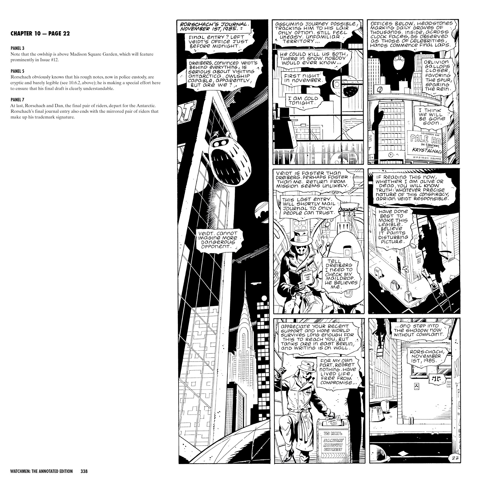 Read online Watchmen: The Annotated Edition comic -  Issue # TPB - 338