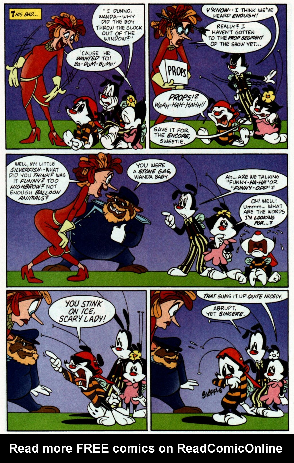 Read online Animaniacs comic -  Issue #30 - 19