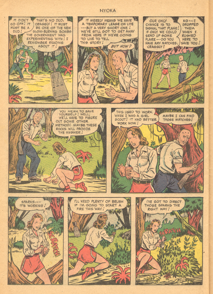Read online Nyoka the Jungle Girl (1945) comic -  Issue #36 - 24