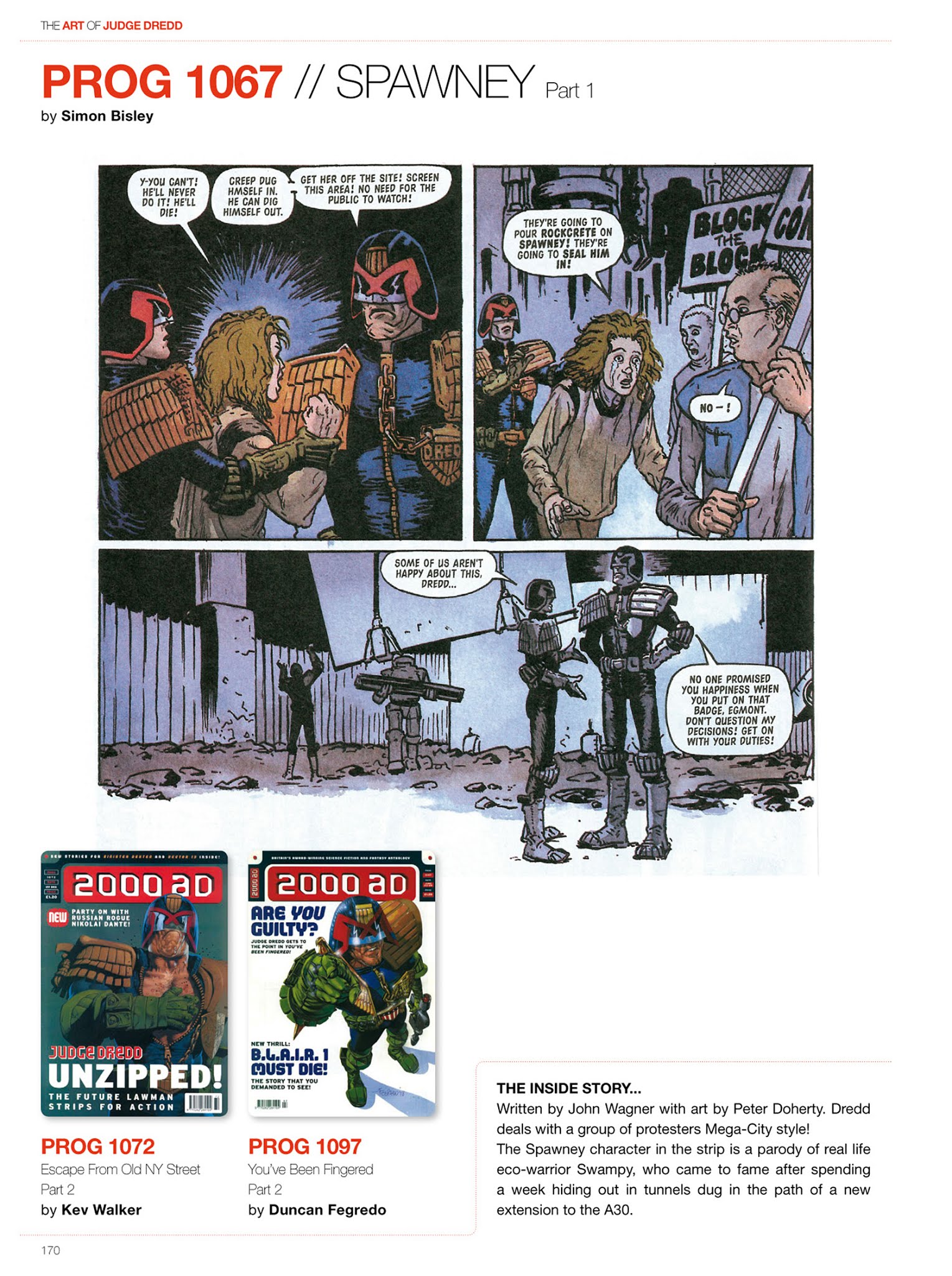 Read online The Art of Judge Dredd: Featuring 35 Years of Zarjaz Covers comic -  Issue # TPB (Part 2) - 79