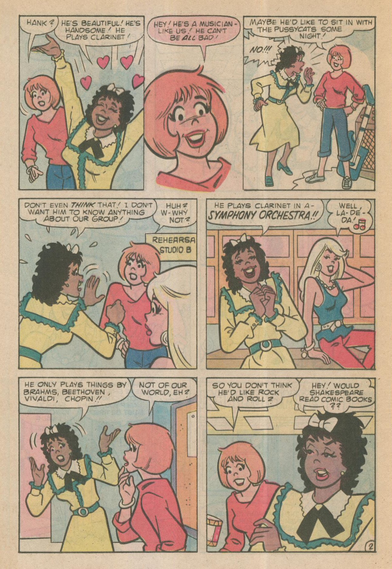 Read online Archie's TV Laugh-Out comic -  Issue #104 - 21