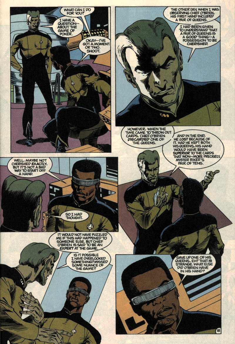 Read online Star Trek: The Next Generation (1989) comic -  Issue #13 - 19