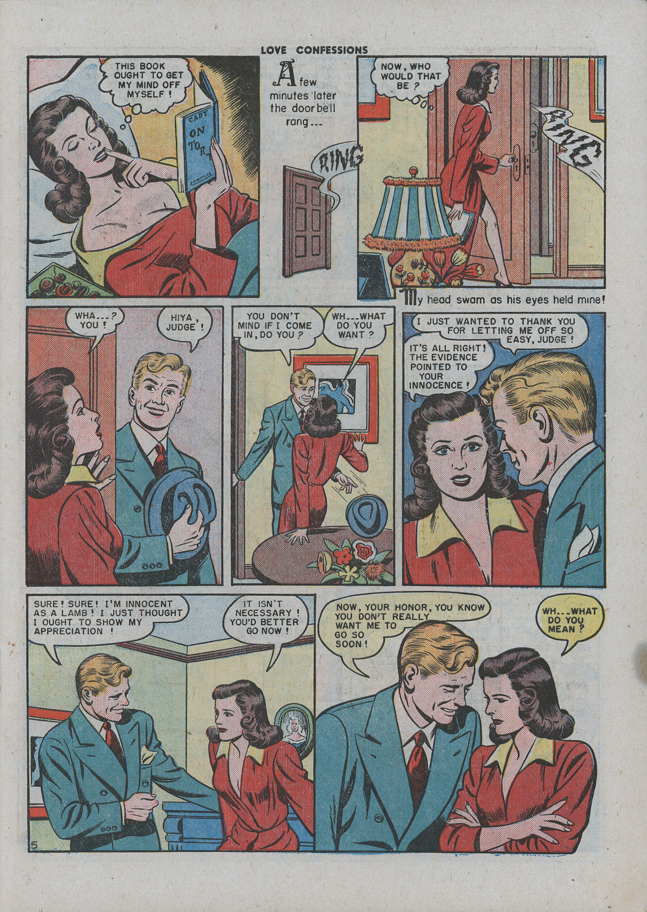 Read online Love Confessions comic -  Issue #6 - 7