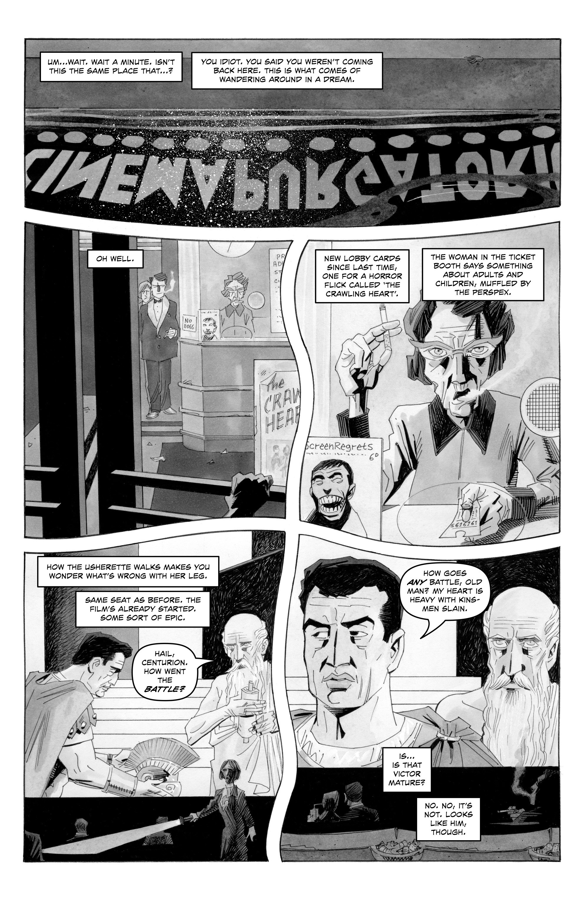 Read online Alan Moore's Cinema Purgatorio comic -  Issue #2 - 5