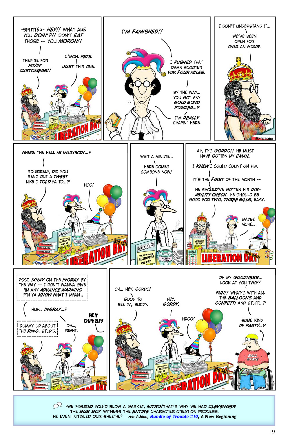 Read online Knights of the Dinner Table comic -  Issue #194 - 21