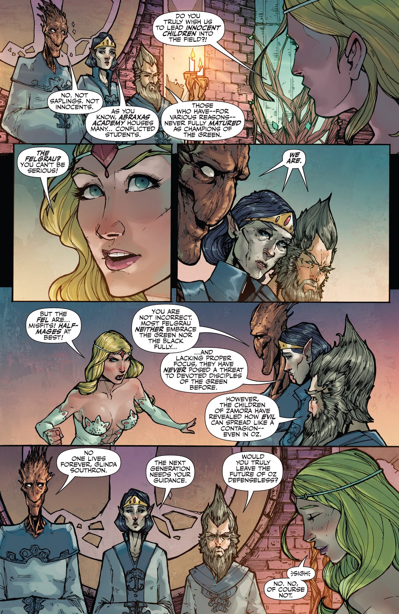 Read online Grimm Fairy Tales presents Tales from Oz comic -  Issue #5 - 6