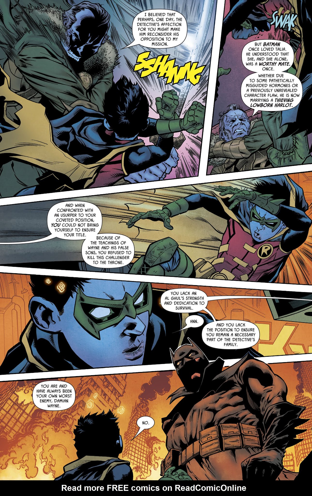 Read online Batman: Prelude To the Wedding: Robin vs. Ra's Al Ghul comic -  Issue # Full - 18