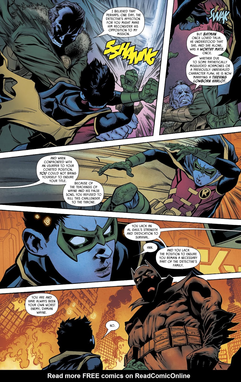 Batman: Prelude To the Wedding: Robin vs. Ra's Al Ghul issue Full - Page 18