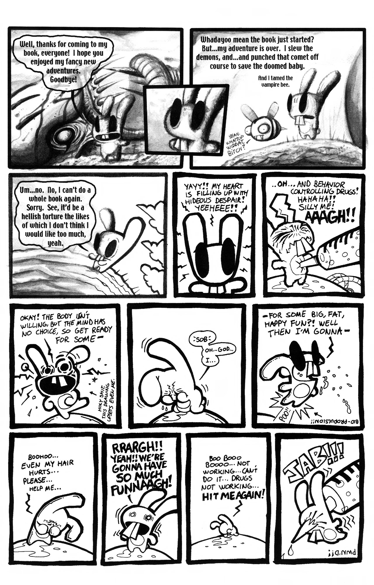 Read online Filler Bunny comic -  Issue #3 - 4