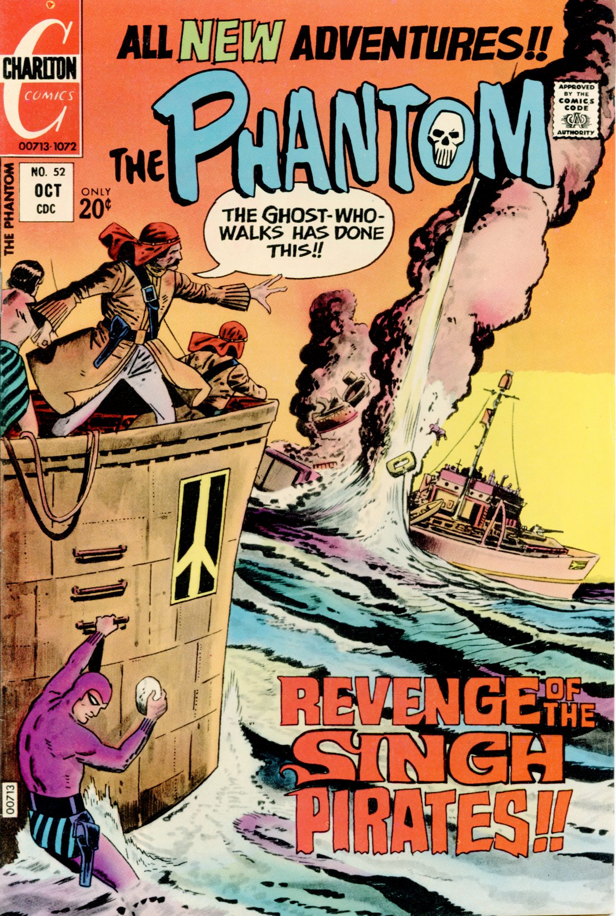 Read online The Phantom (1969) comic -  Issue #52 - 1
