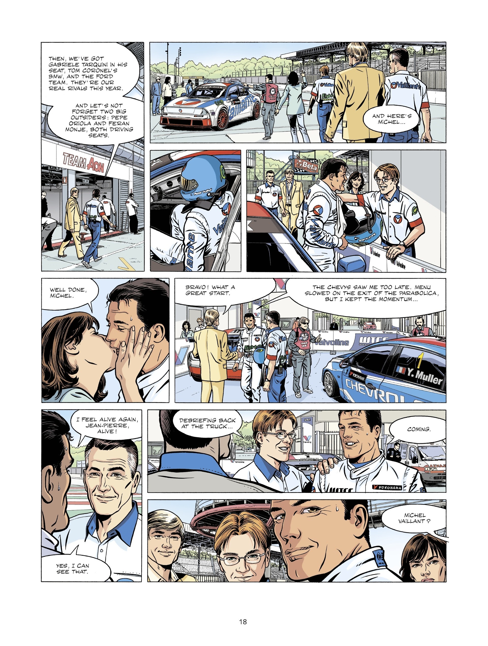 Read online Michel Vaillant comic -  Issue #1 - 20