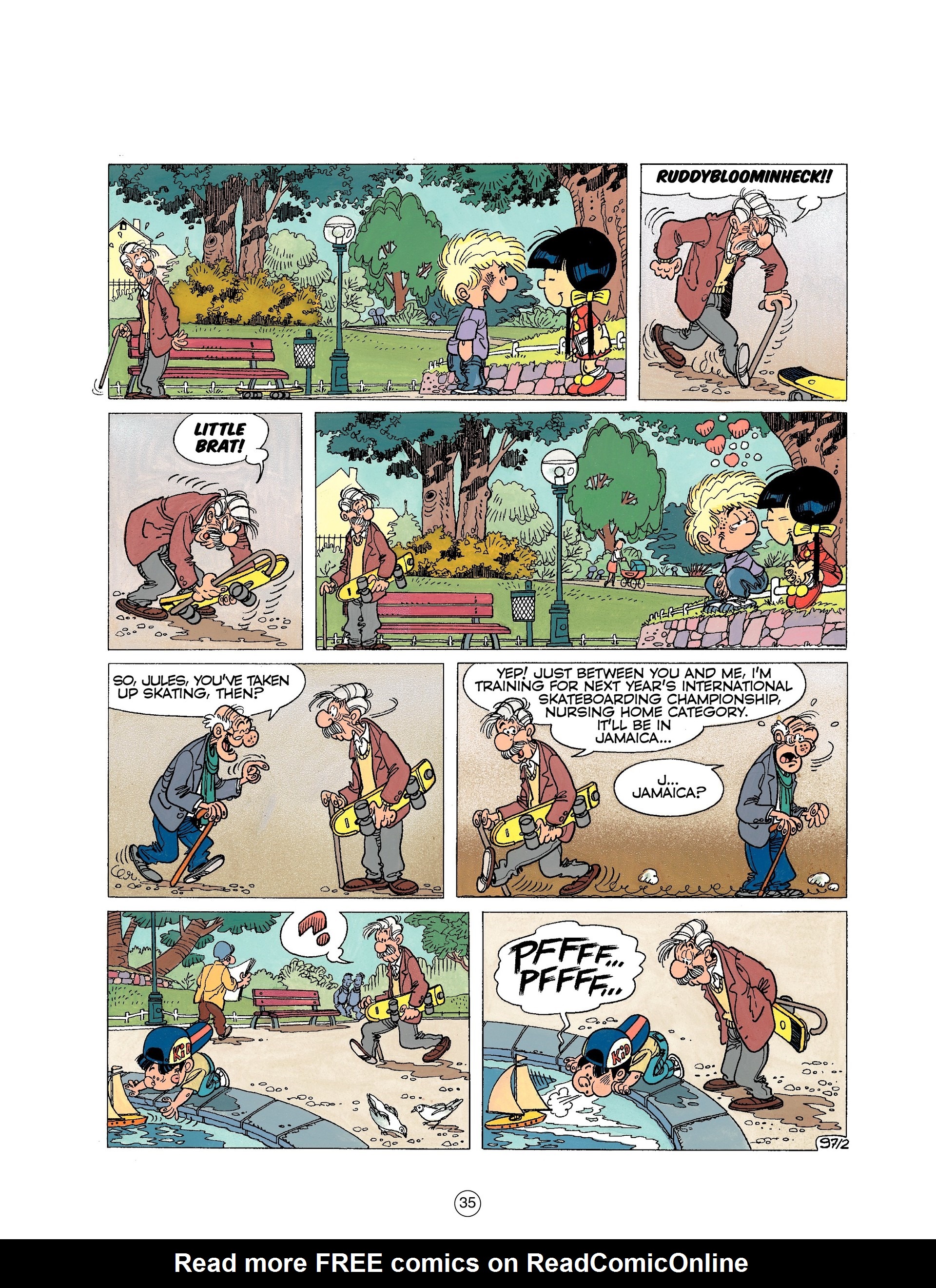 Read online Cedric comic -  Issue #5 - 35