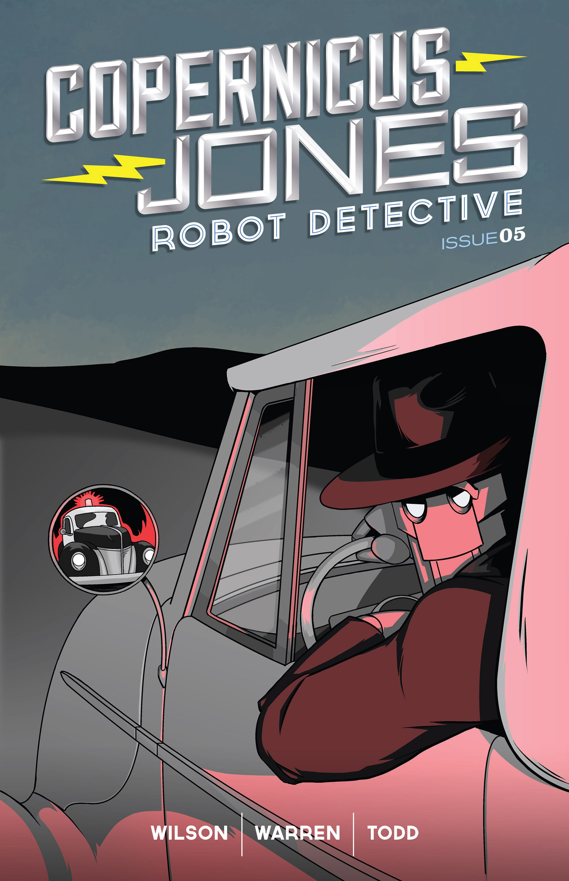 Read online Copernicus Jones: Robot Detective comic -  Issue #5 - 1