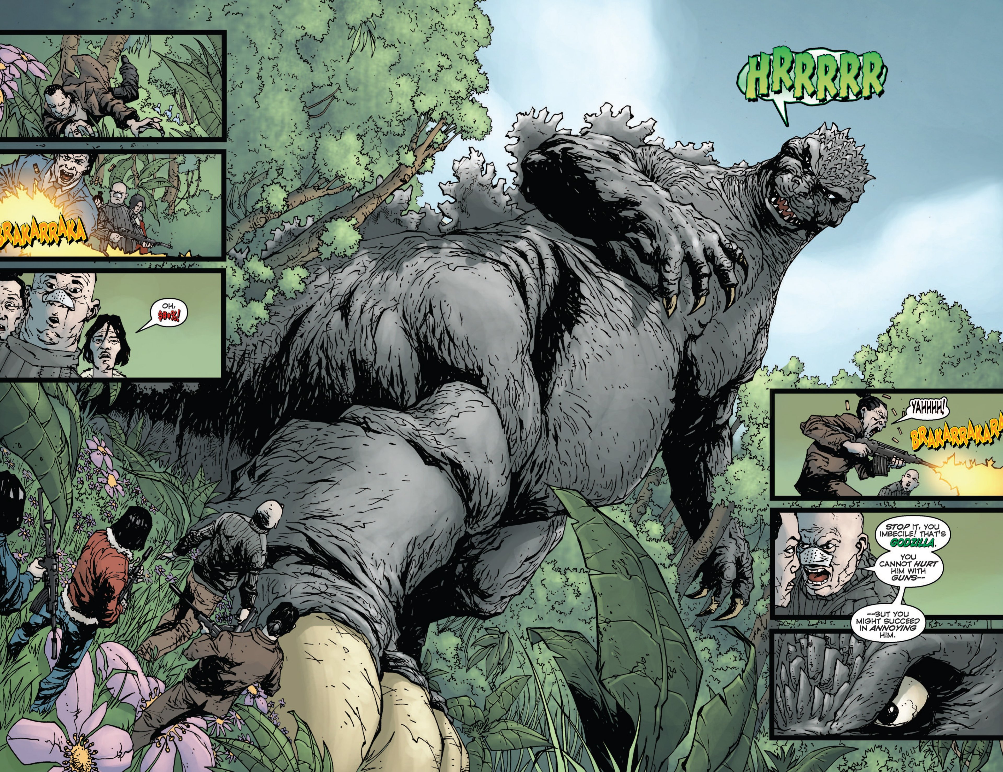 Read online Godzilla: Gangsters and Goliaths comic -  Issue # Full - 17