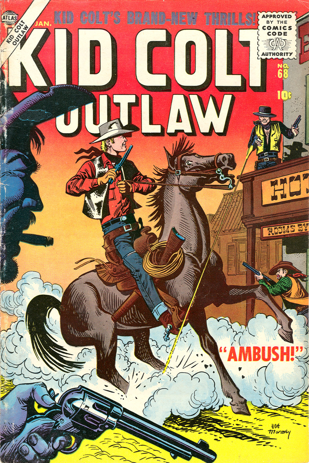 Read online Kid Colt Outlaw comic -  Issue #68 - 1