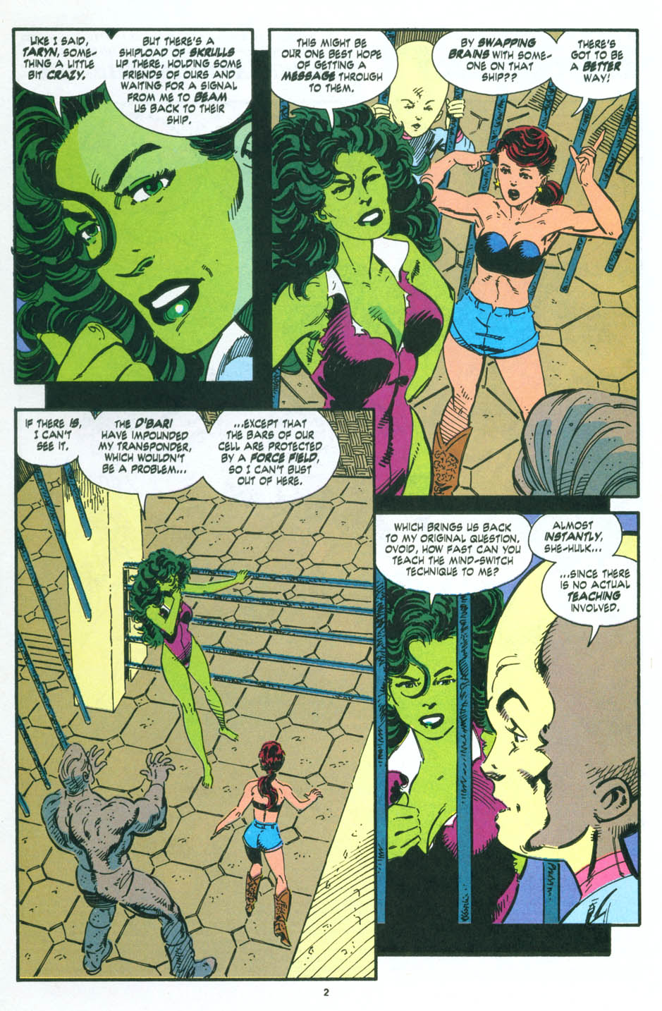 Read online The Sensational She-Hulk comic -  Issue #46 - 3