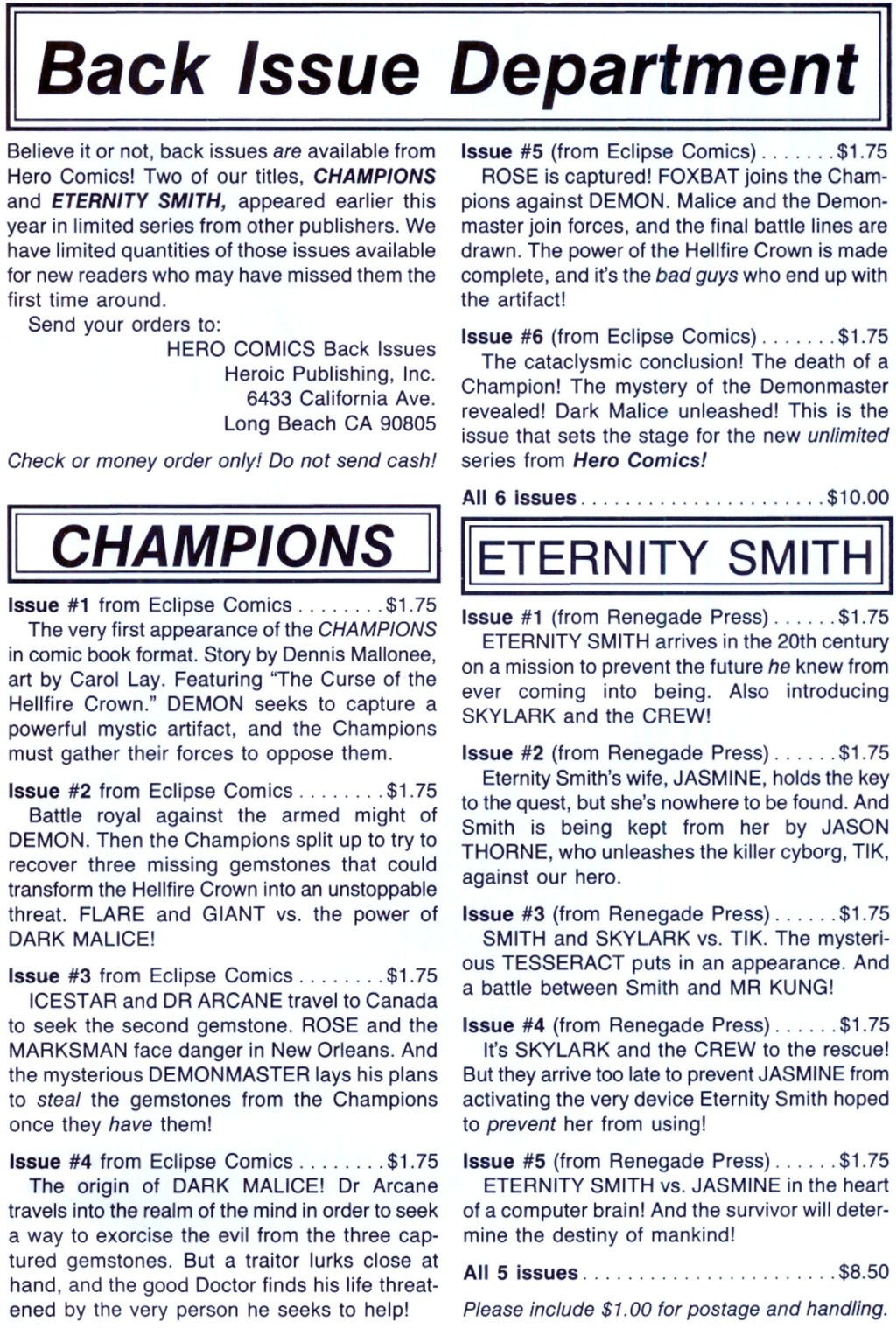 Read online Champions (1987) comic -  Issue #1 - 35