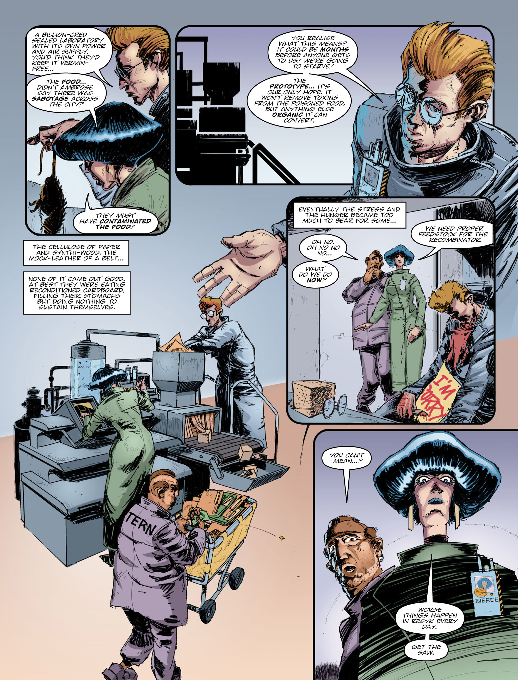 Read online 2000 AD comic -  Issue #2008 - 4