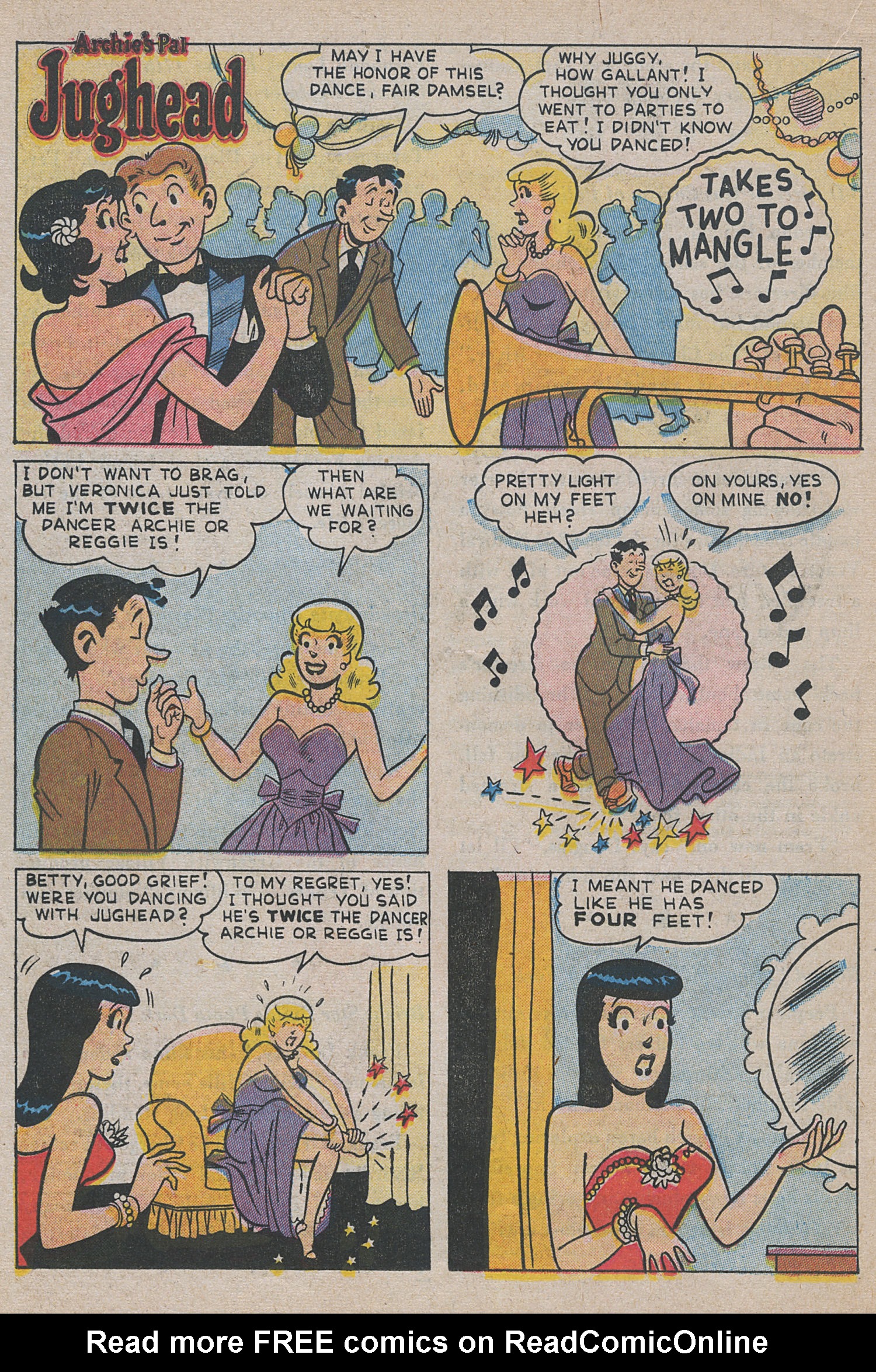 Read online Archie's Pal Jughead comic -  Issue #21 - 22