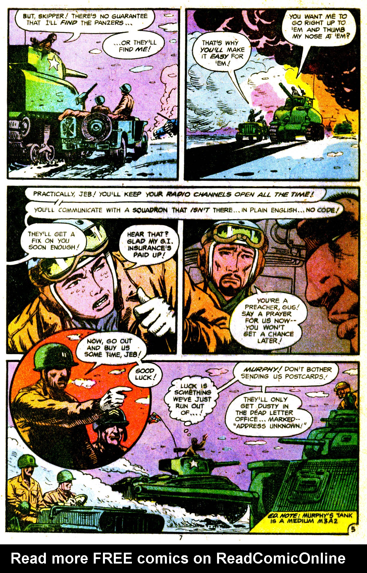 Read online G.I. Combat (1952) comic -  Issue #216 - 7