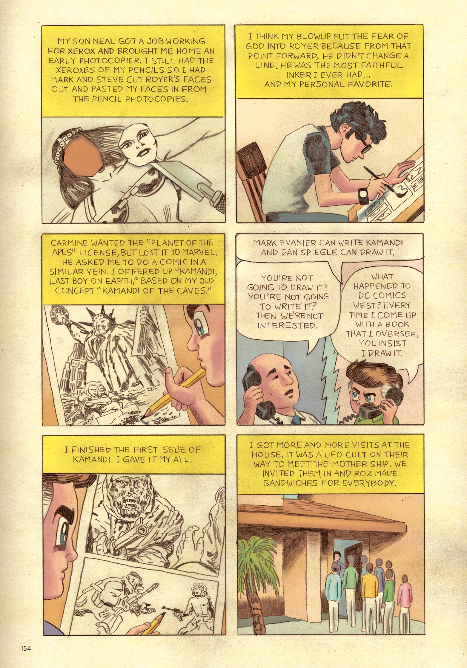 Read online Jack Kirby: The Epic Life of the King of Comics comic -  Issue # TPB (Part 2) - 62