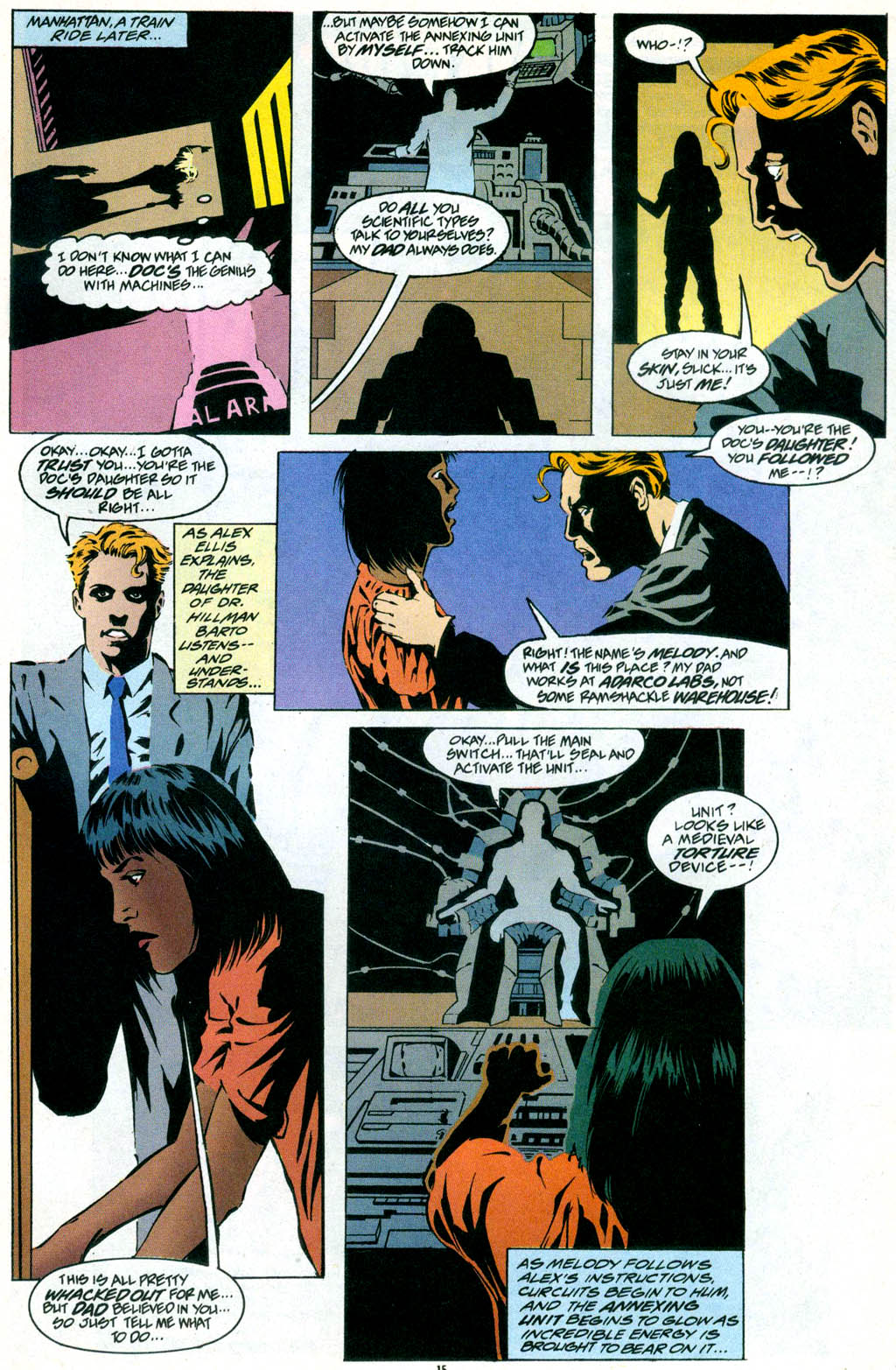 Read online Annex comic -  Issue #1 - 10