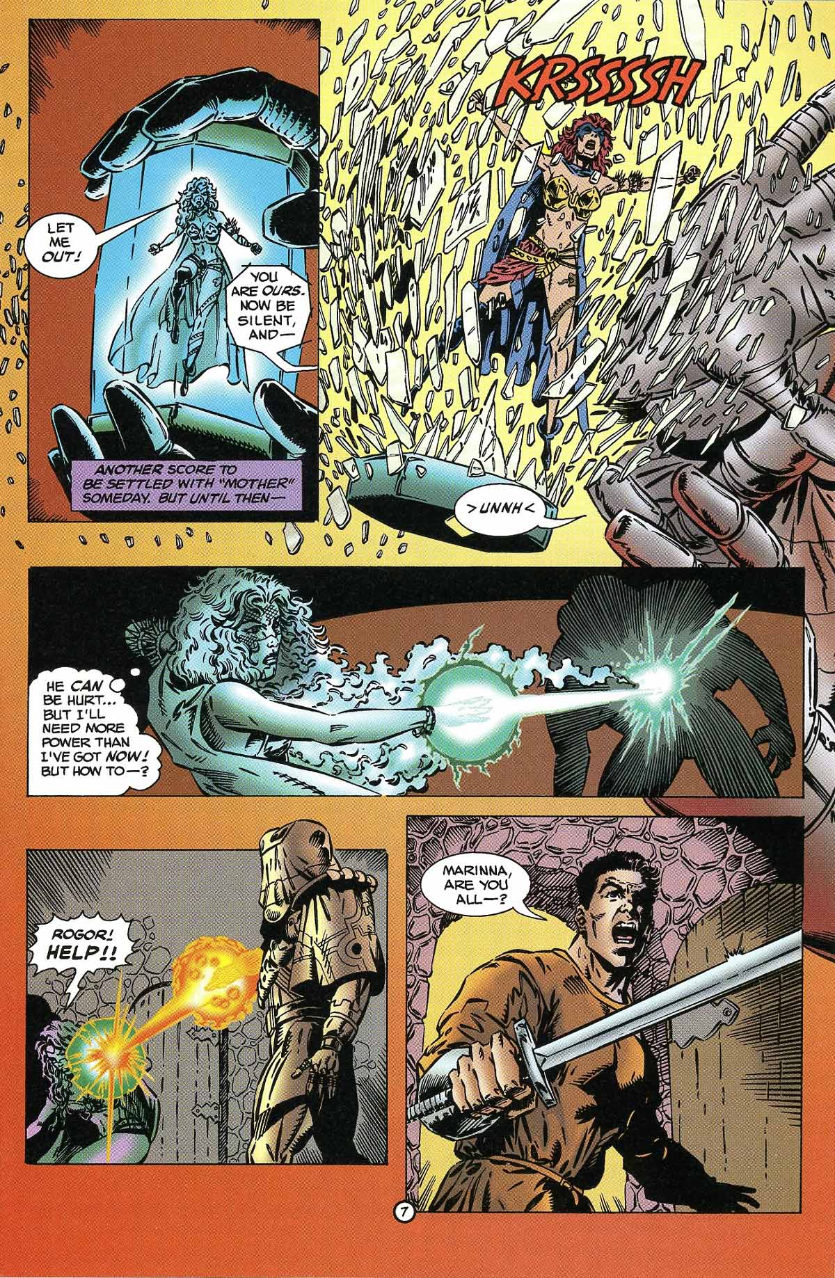 Read online Lord Pumpkin/Necromantra comic -  Issue #3 - 9