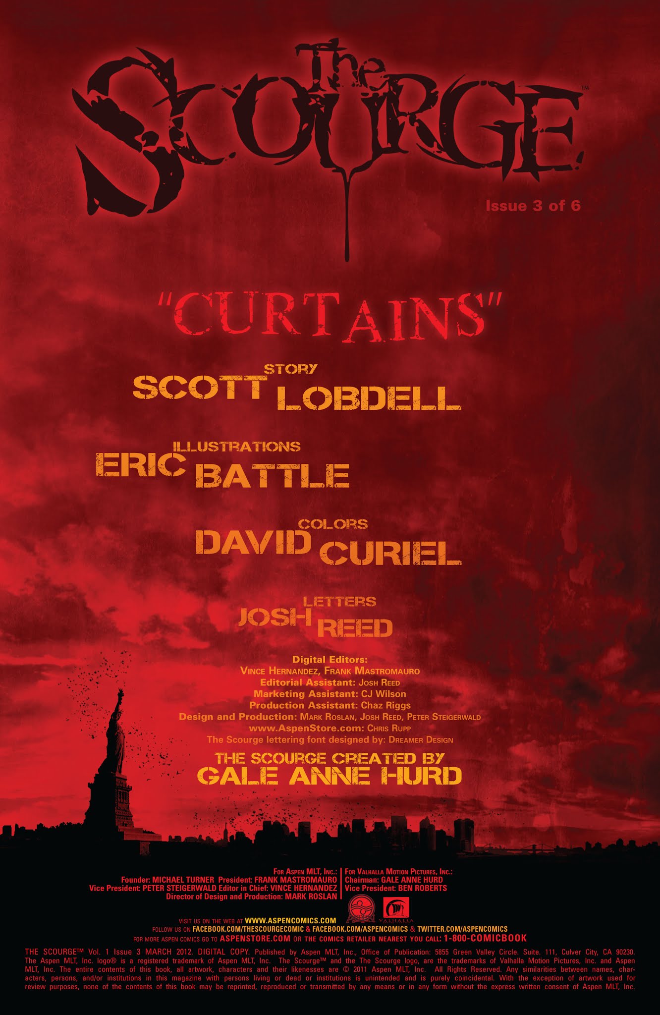 Read online The Scourge comic -  Issue #3 - 3