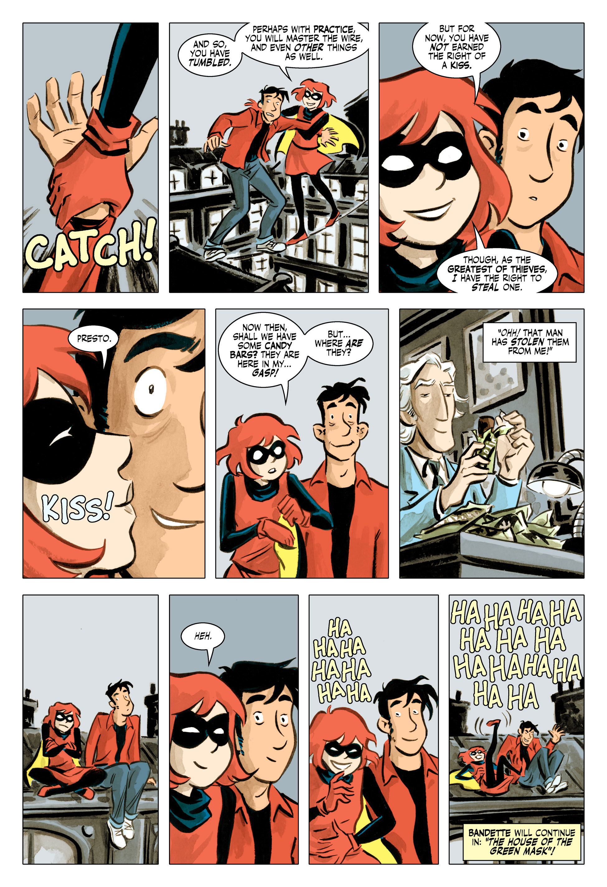 Read online Bandette (2012) comic -  Issue #9 - 21