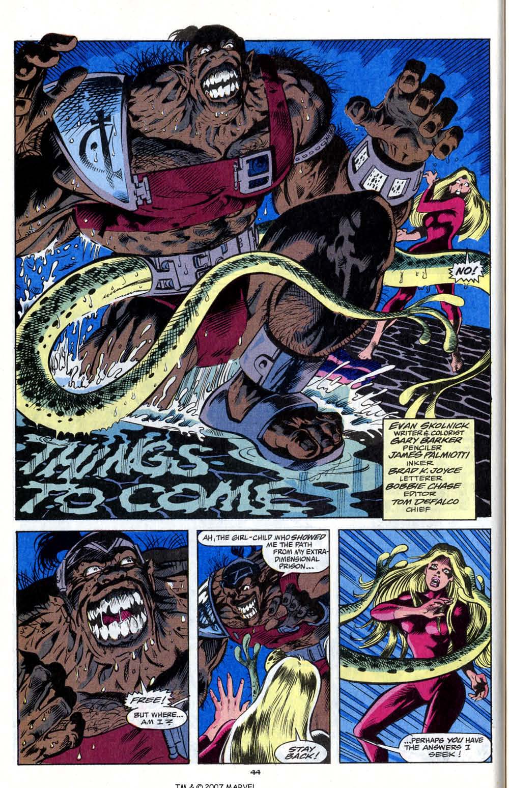 Read online The Incredible Hulk Annual comic -  Issue #18 - 46