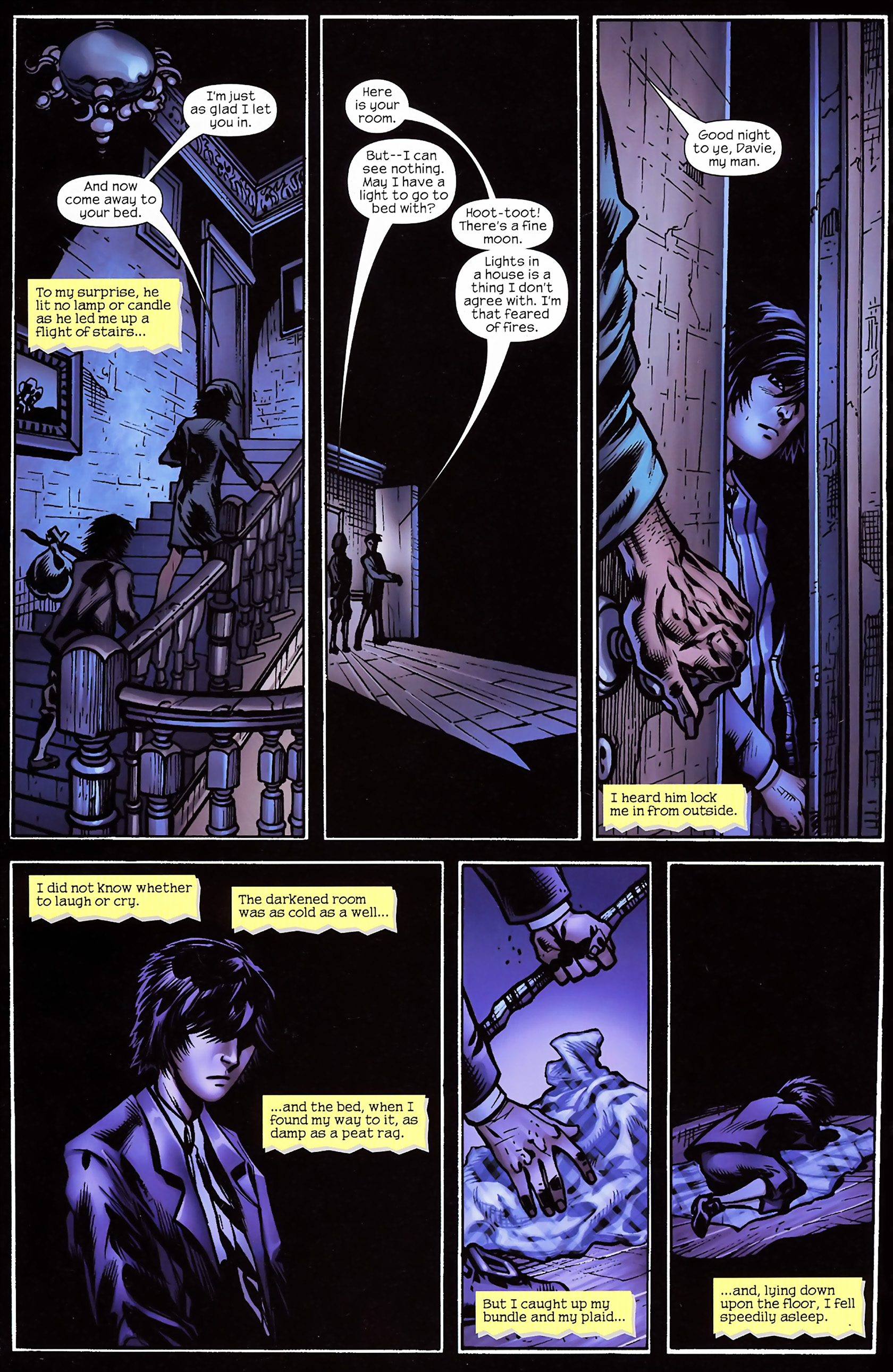 Read online Marvel Illustrated: Kidnapped! comic -  Issue #1 - 10