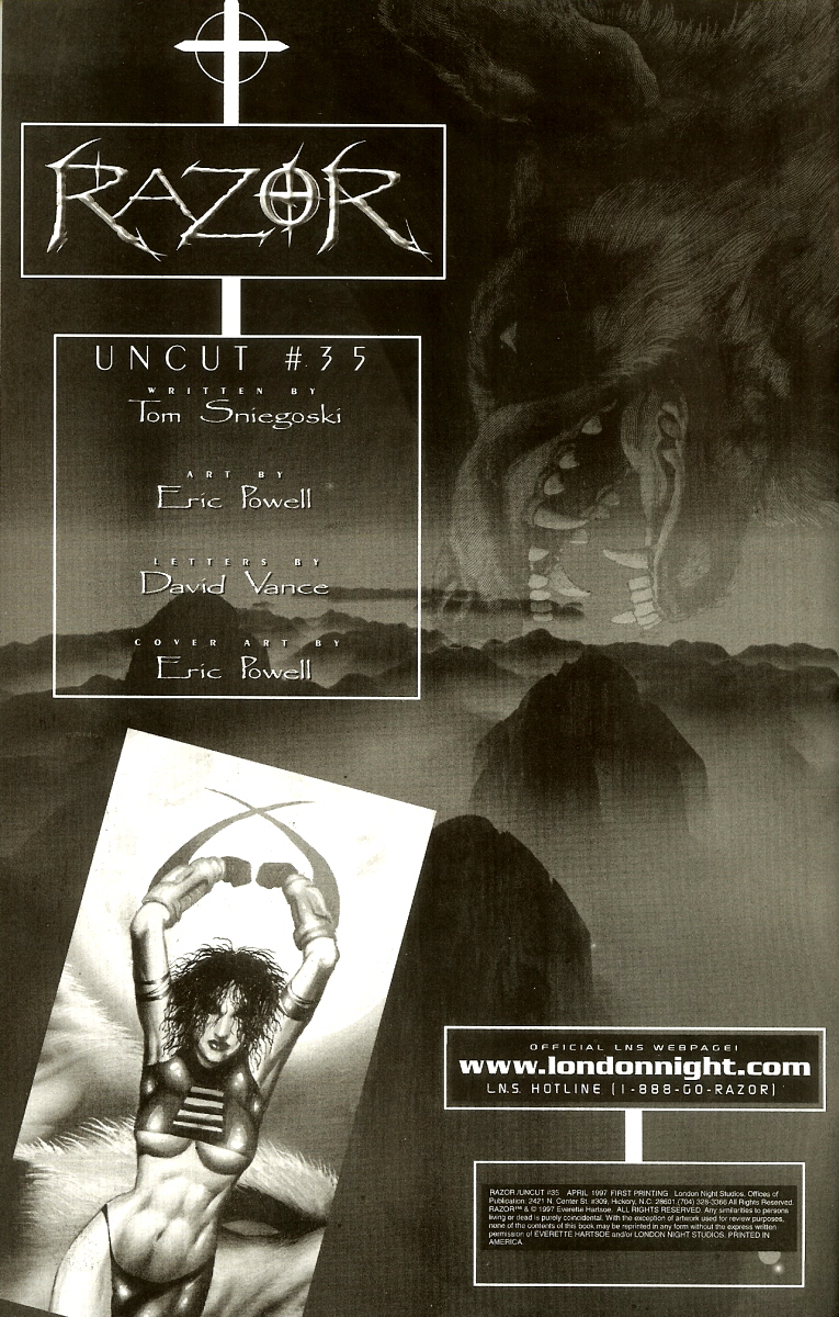 Read online Razor: Uncut comic -  Issue #35 - 2