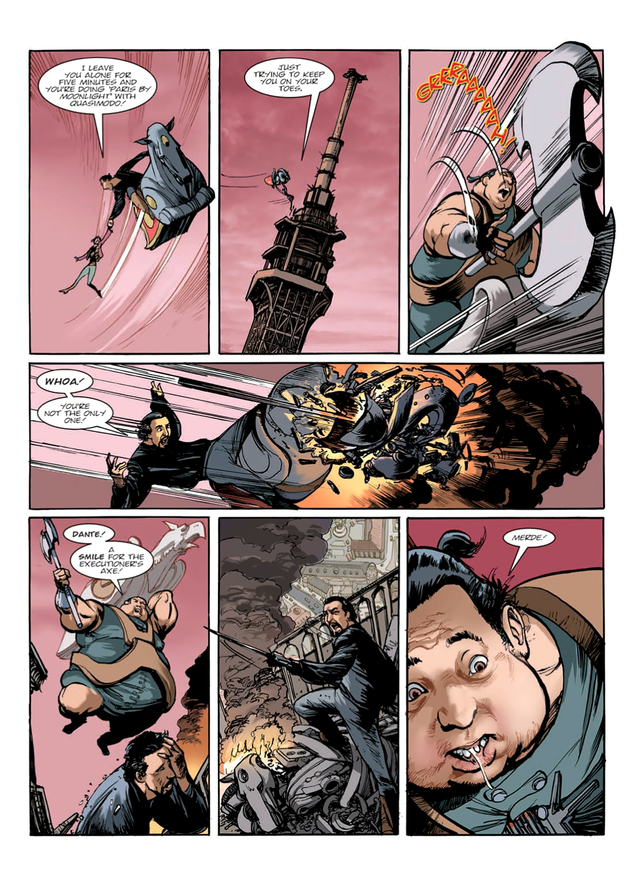 Read online Nikolai Dante comic -  Issue # TPB 9 - 143