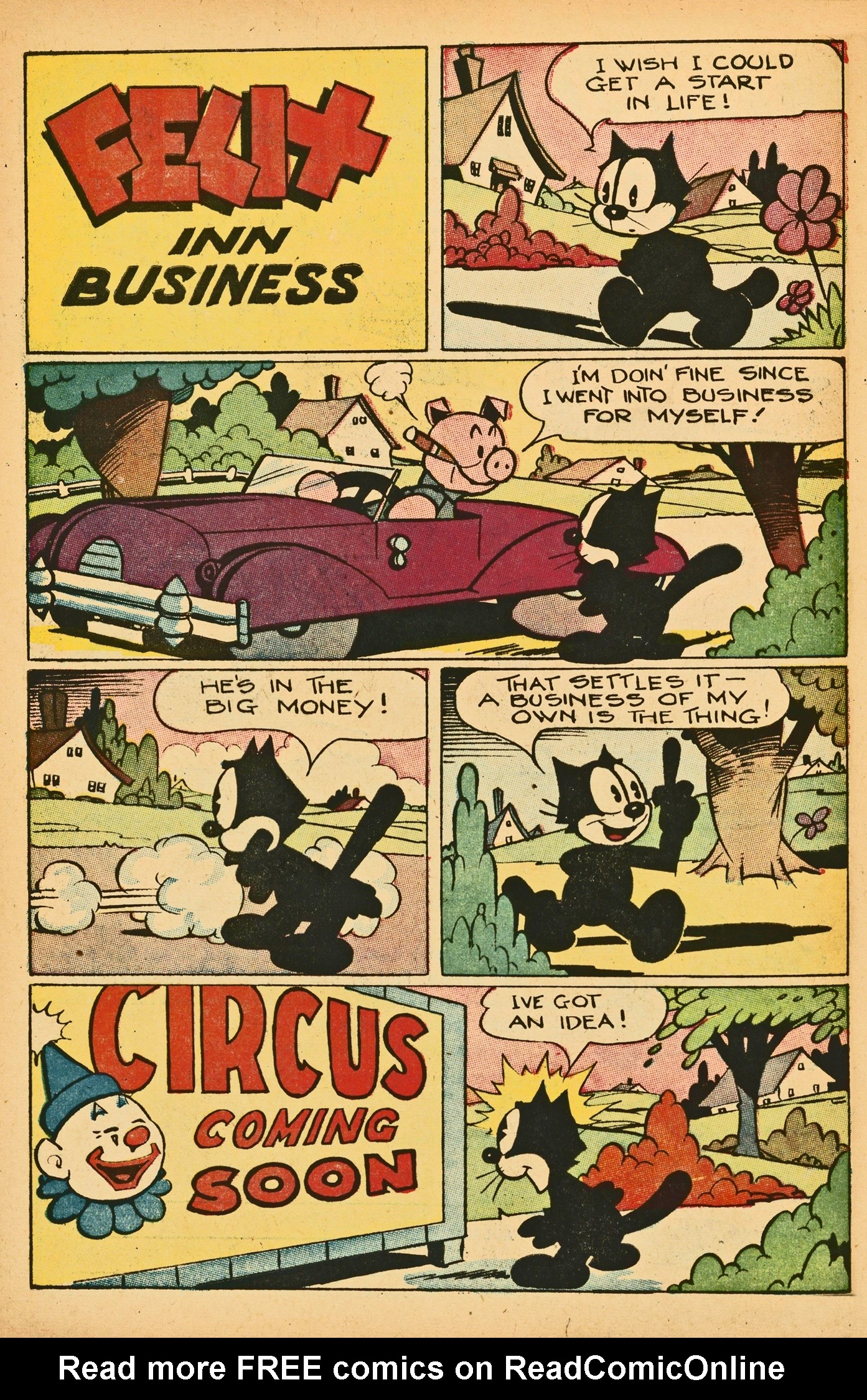 Read online Felix the Cat (1951) comic -  Issue #55 - 4