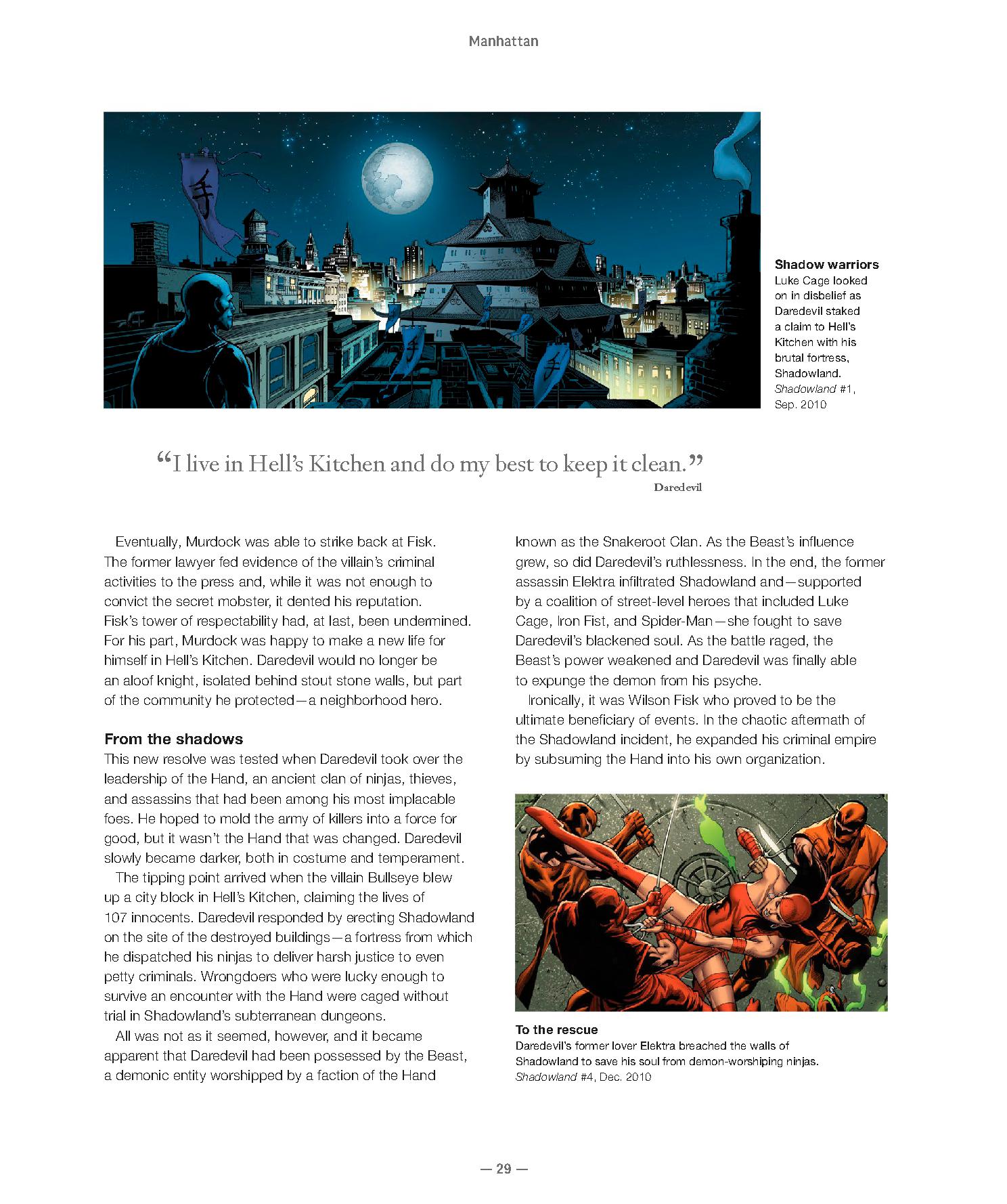 Read online Marvel Universe Map By Map: James Hill comic -  Issue # TPB (Part 1) - 29