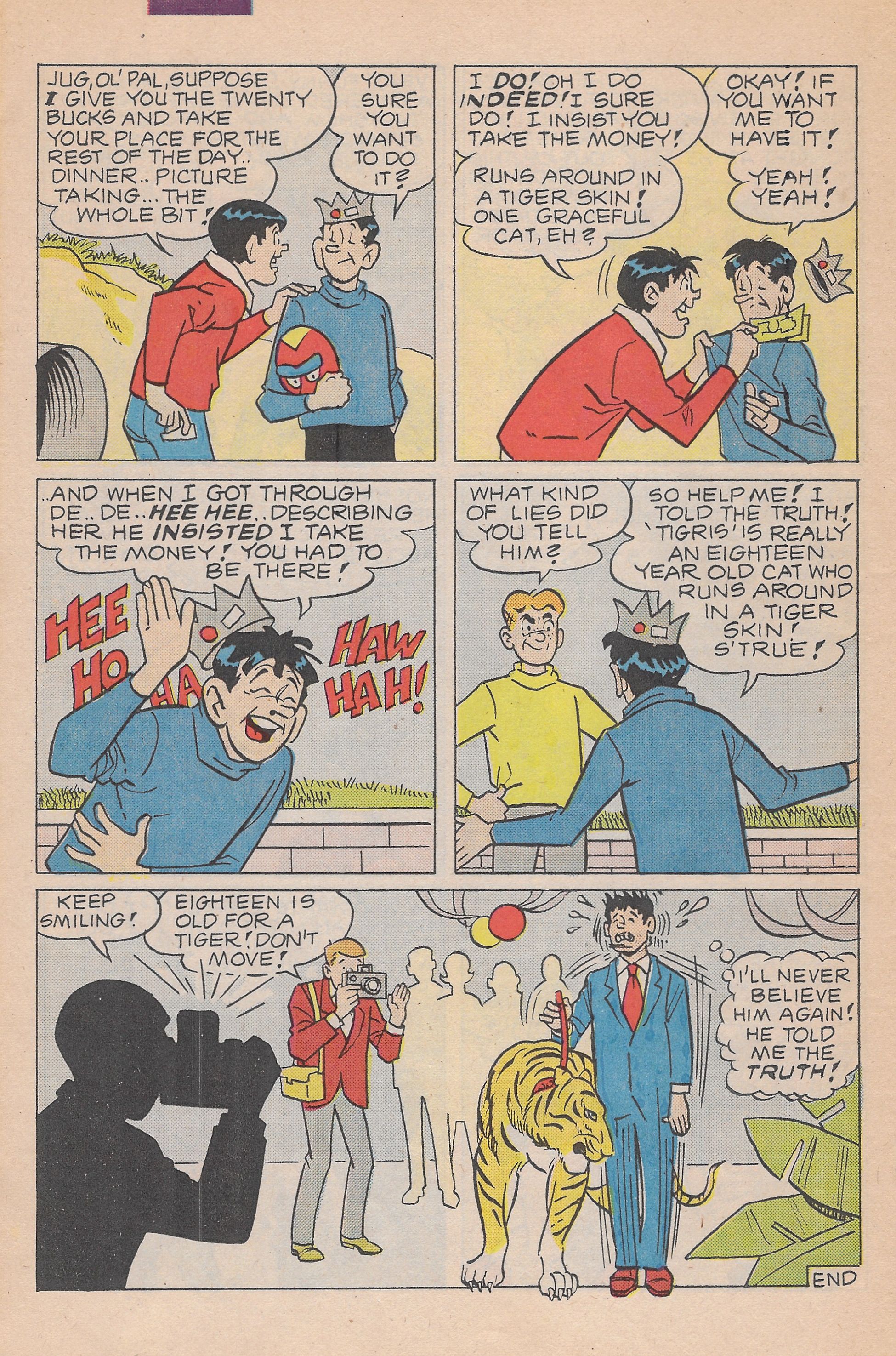 Read online Jughead (1965) comic -  Issue #347 - 24