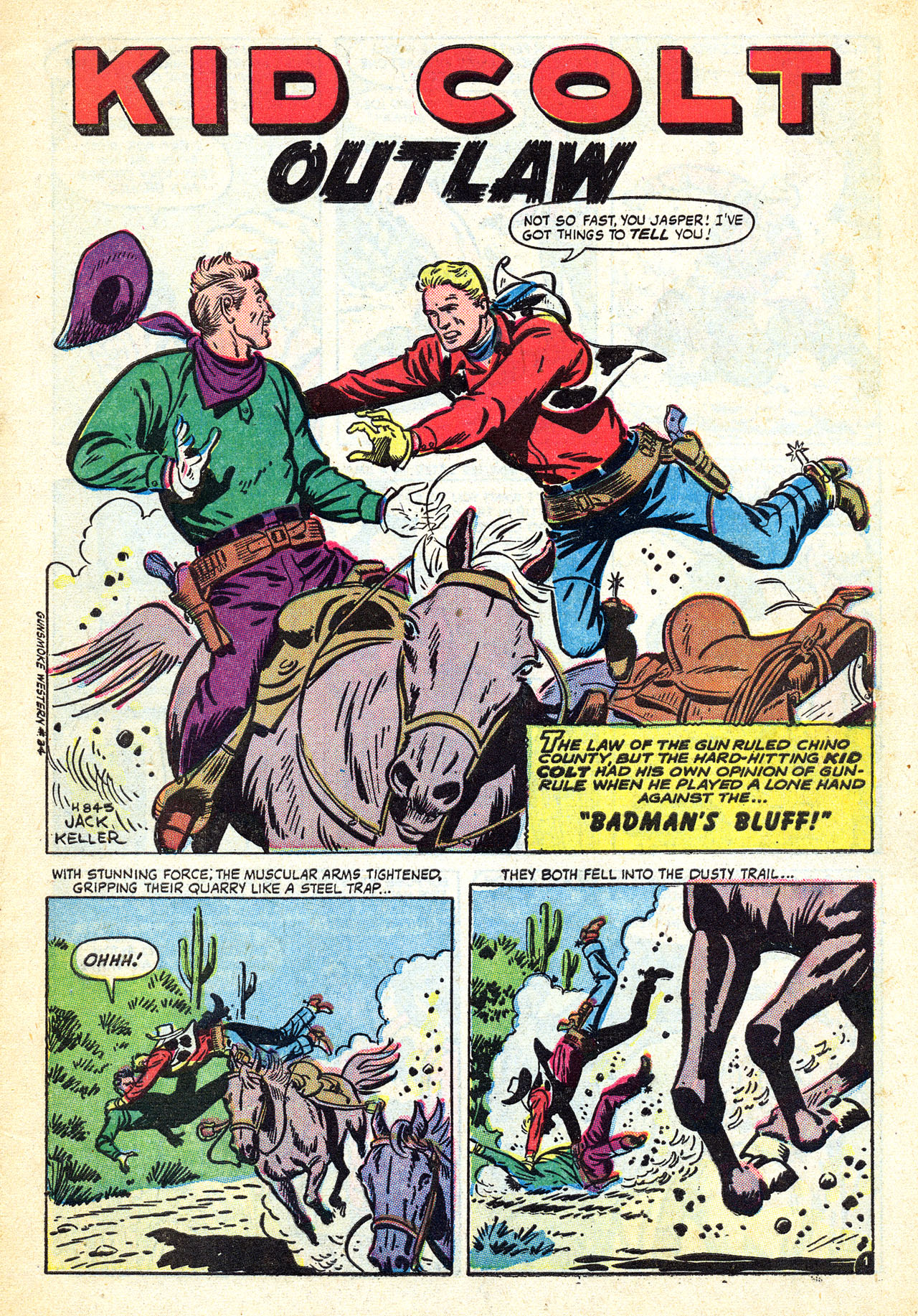 Read online Gunsmoke Western comic -  Issue #34 - 3
