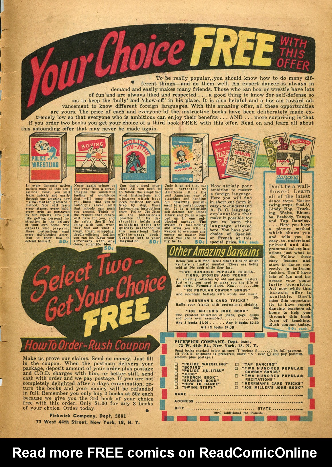 Read online Sparkler Comics comic -  Issue #29 - 49