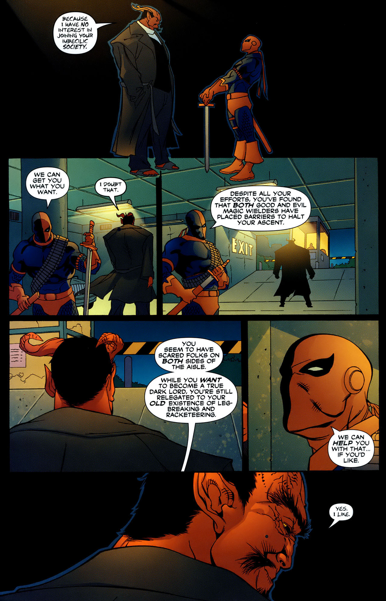 Read online Outsiders (2003) comic -  Issue #29 - 12