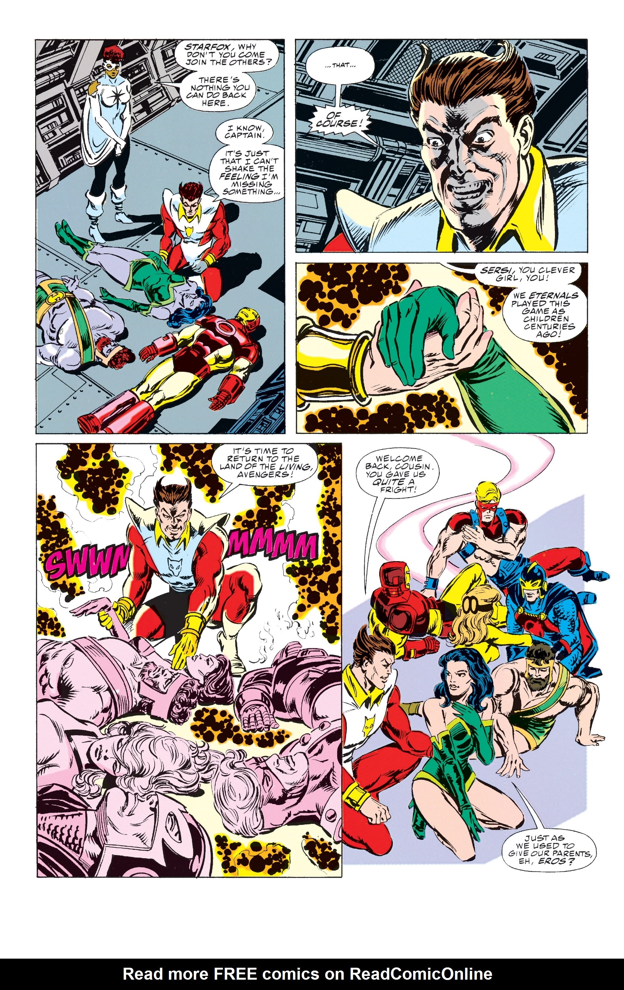 Read online Avengers Epic Collection: Operation Galactic Storm comic -  Issue # TPB (Part 5) - 10
